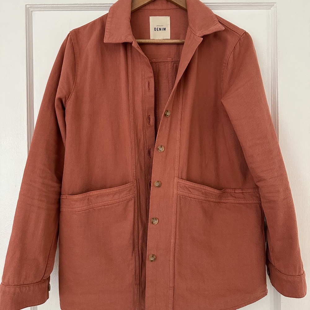 Never Worn: Sezane Will Jacket in Rose